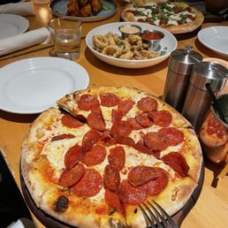 Pepperoni pizza