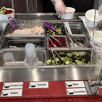 The Poke Co - the food being prepared - Poke Near Me - Rowland Heights, California The Poke Co - the food being prepared - Poke Near Me - Rowland Heights, California