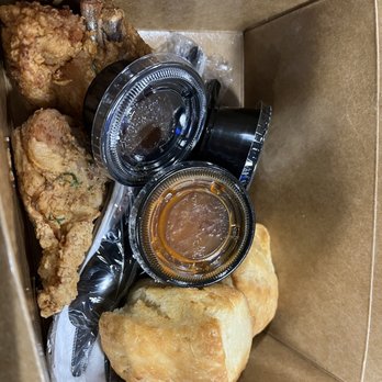 Yardbird - Biscuits and leftover chicken for breakfast the next day was perfect - Southern Near Me - Las Vegas, Nevada