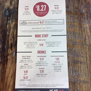 MOD Pizza - Menu - Pizza Near Me - Gainesville, Virginia MOD Pizza - Menu - Pizza Near Me - Gainesville, Virginia