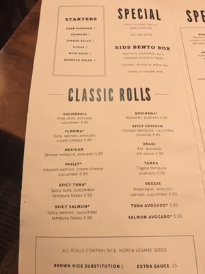 Menu photo 8 KELP Sushi Joint Tampa, FL