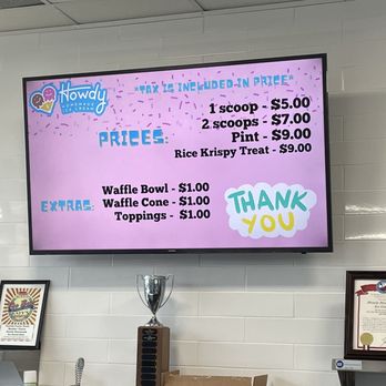 Howdy Homemade Ice Cream Katy - Ice Cream & Frozen Yogurt Near Me - Katy, Texas