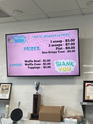 Howdy Homemade Ice Cream Katy by null