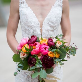 Anemone - Bridal bouquet from Anemone Creative for June 2019 wedding. - Floral Designers Near Me - Chicago, Illinois