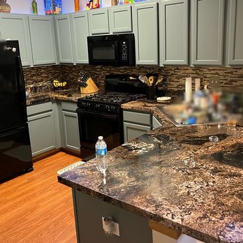 Invictus vinyl - We custom designed marble and wrapped this customers counter tops - Vehicle Wraps Near Me - Mchenry, Illinois Invictus vinyl - We custom designed marble and wrapped this customers counter tops - Vehicle Wraps Near Me - Mchenry, Illinois
