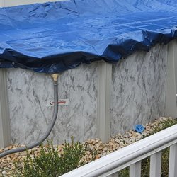 Best Pools Solutions - Close pool with cover on