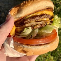 In-N-Out Burger - Double Double with whole grilled onion