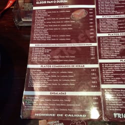 Friends Doner Kebab - Carta