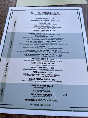 Menu photo 3 Hierbabuena El Pescadero, BCS