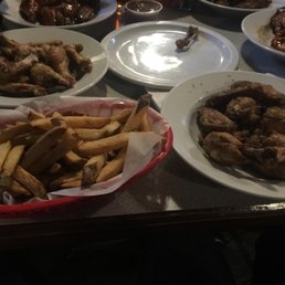 A nice assortment of their wings and awesome fries you should try for yourself. Make sure to come in on Wing Wednesday for a great deal!