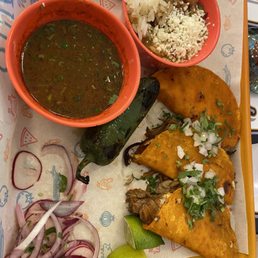 Quesa Birria Tacos
