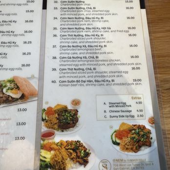 Nem By Summer Rolls - Menu - Vietnamese Near Me - San Gabriel, California Nem By Summer Rolls - Menu - Vietnamese Near Me - San Gabriel, California