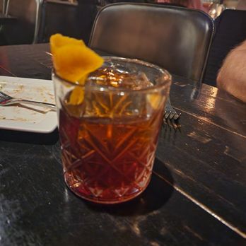 LJ's Bistro & Bar - Smoked Old Fashioned...you can't see the smoke here but the aroma was still lingering :) - New American Near Me - Lake Stevens, Washington LJ's Bistro & Bar - Smoked Old Fashioned...you can't see the smoke here but the aroma was still lingering :) - New American Near Me - Lake Stevens, Washington