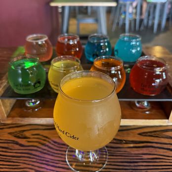 Far From The Tree Cider - Rainbow Flight - Cideries Near Me - Salem, Massachusetts