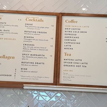 Toastique - Menu as of August 2026 - Juice Bars & Smoothies Near Me - Rocklin, California