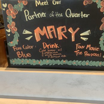 Starbucks - Staff came up with this one - Coffee & Tea Near Me - Olathe, Kansas Starbucks - Staff came up with this one - Coffee & Tea Near Me - Olathe, Kansas