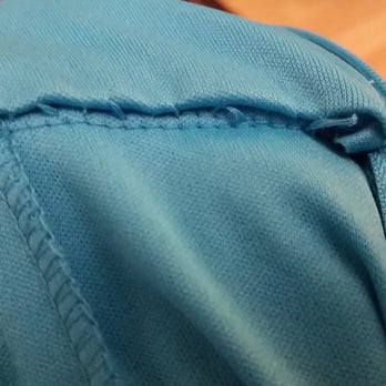 David's Bridal - Horrible alterations job for a bridesmaid dress. A single string- I could have sewn it better. - Bridal Near Me - Burbank, California David's Bridal - Horrible alterations job for a bridesmaid dress. A single string- I could have sewn it better. - Bridal Near Me - Burbank, California
