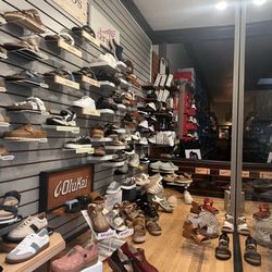 Brand-name shoes
