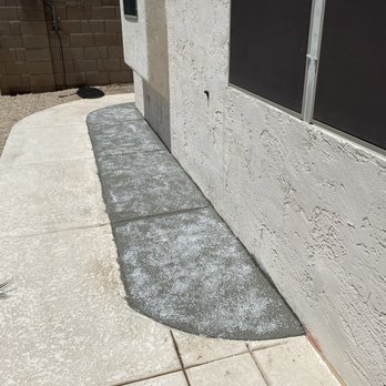 King Kongcrete - After with rock salt finish - Masonry/Concrete Near Me