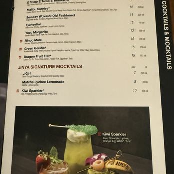 JINYA Ramen Bar - Fairfax - Menu p 6 - Ramen Near Me - Fairfax, Virginia