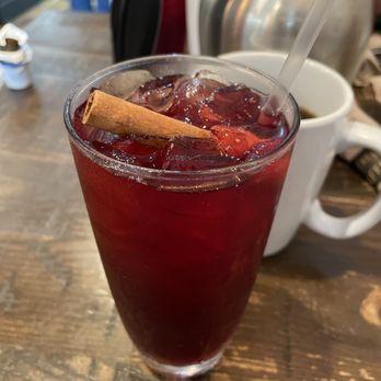 First Watch - Red medicine- pomegranate ,cranberry ,black tea, local honey , cinnamon - Breakfast & Brunch Near Me - Austin, Texas First Watch - Red medicine- pomegranate ,cranberry ,black tea, local honey , cinnamon - Breakfast & Brunch Near Me - Austin, Texas