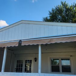 Strela - Patio cover installation.