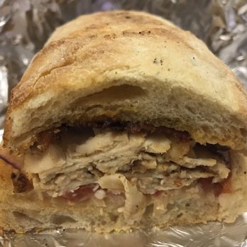 Genoa Importing - "The Jerk" sub in ciabatta. Delicious! - Delis Near Me - Albany, New York