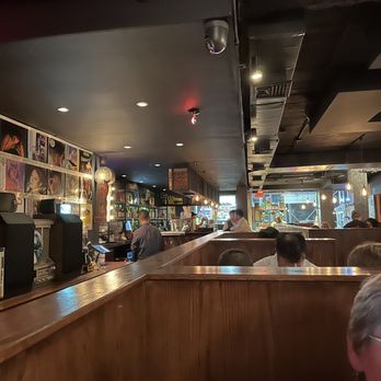 Sake Bar Hagi - A look towards the front. Notice the Galaxy Express 999 and Urusei Yatsura on the far upper right. - Japanese Near Me - New York, New York Sake Bar Hagi - A look towards the front. Notice the Galaxy Express 999 and Urusei Yatsura on the far upper right. - Japanese Near Me - New York, New York