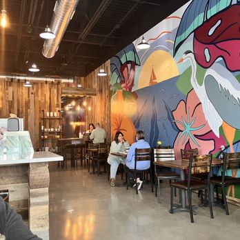Foxtail Coffee - Mural and barnwood touches - Coffee & Tea Near Me - Cape Coral, Florida Foxtail Coffee - Mural and barnwood touches - Coffee & Tea Near Me - Cape Coral, Florida