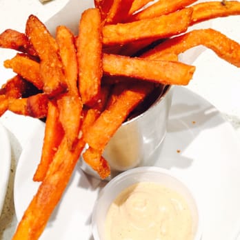 The Counter - Half of a Sweet potato fries order! - Burgers Near Me - Honolulu, Hawaii
