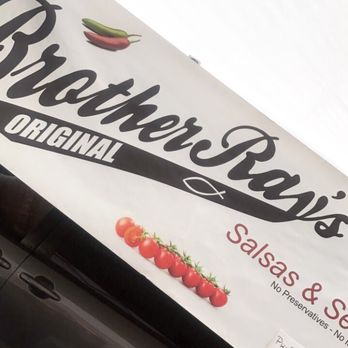 Brother Ray's - a truck with a sign on it - Specialty Food Near Me