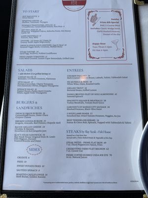 Menu photo 1 Fete Bistro By Slay Manhattan Beach, CA