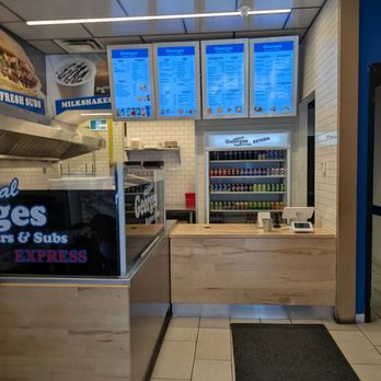 Georges Burgers and Subs - View entering the eatery - Hot Dogs Near Me - Steinbach, Manitoba