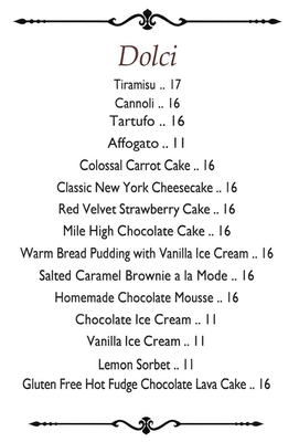 Menu photo 1 Frank & Dino's Lexington, KY Menu photo 1 Frank & Dino's Lexington, KY