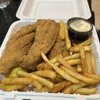 Sanders BBQ Supply - Fried Catfish - Salad Near Me - Chicago, Illinois