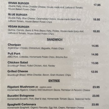 Brava Garden Eatery - Menu - Wine Bars Near Me - Pleasanton, California Brava Garden Eatery - Menu - Wine Bars Near Me - Pleasanton, California