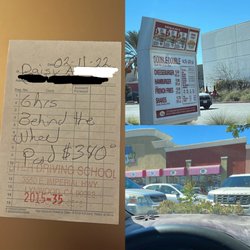 Inter Driving School - Receipt