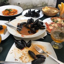 Da Ciro al Vicoletto - Not much english but the food speaks for it self! Off the beaten path just enough. Yummm!