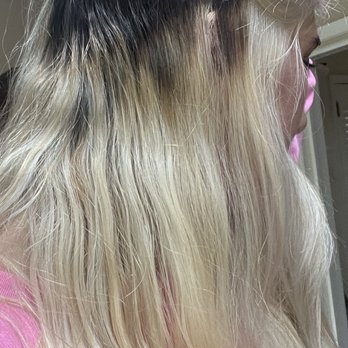 Salon Nouveau - All blotchy and uneven - Hair Salons Near Me - Plainview, New York