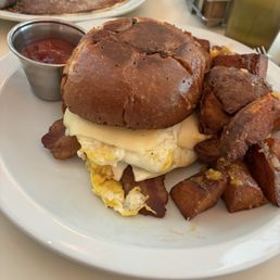 Breakfast sandwich