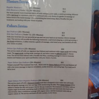 Sky Nails Spa - Menu - Waxing Near Me - Jacksonville, Florida