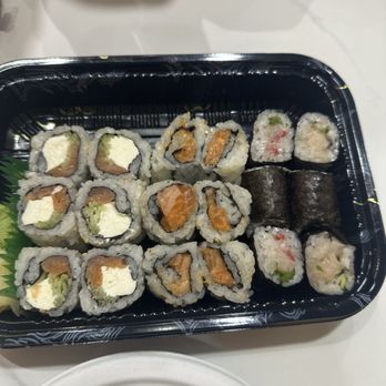 HI Sushi - H20. Philadelphia Roll H21. Spicy Salmon Roll H07. Yellowtail Scallion Roll - Japanese Near Me - Staten Island, New York HI Sushi - H20. Philadelphia Roll H21. Spicy Salmon Roll H07. Yellowtail Scallion Roll - Japanese Near Me - Staten Island, New York