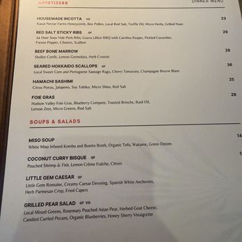 Red Salt at Ko'a Kea - Menu - Seafood Near Me - Koloa, Hawaii Red Salt at Ko'a Kea - Menu - Seafood Near Me - Koloa, Hawaii
