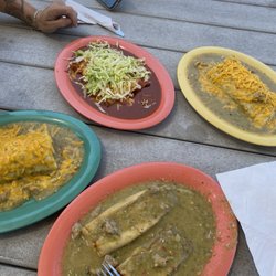 Tamales By La Casita - Shreddded Beef Deluxe, 2 Single Tamales, Breakfast Burrito, 2 Cheese Enchilada.