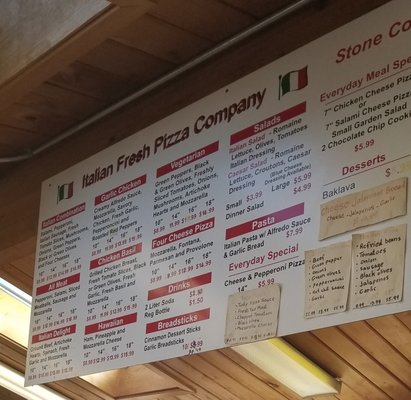 Menu photo 1 Italian Fresh Pizza Black Diamond, WA Menu photo 1 Italian Fresh Pizza Black Diamond, WA