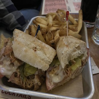 Ohio Brewing - Cuban with fries - Breweries Near Me - Columbus, Ohio