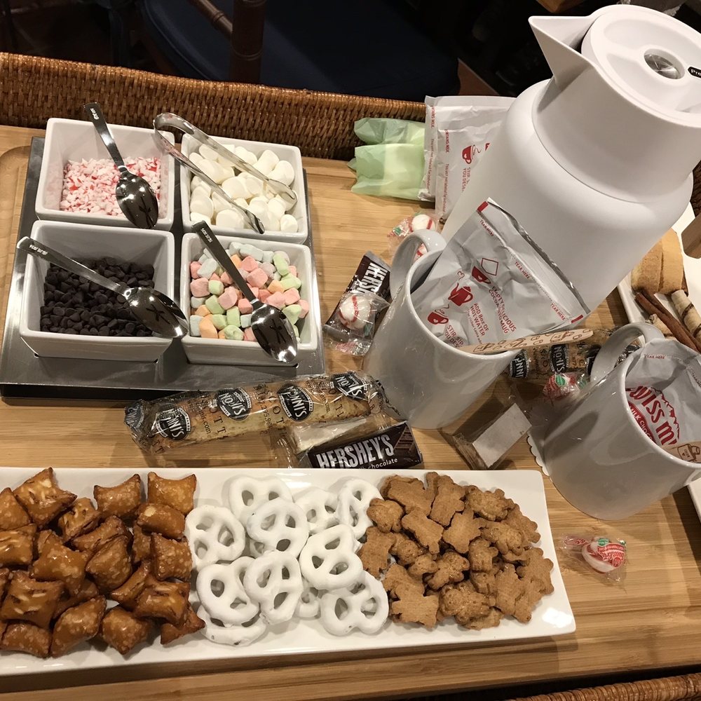 LakeFront Lodge - Hot chocolate charcuterie tray, anyone? What a special treat for our winter birthday getaway! - Hotels Near Me - McHenry, Maryland LakeFront Lodge - Hot chocolate charcuterie tray, anyone? What a special treat for our winter birthday getaway! - Hotels Near Me - McHenry, Maryland