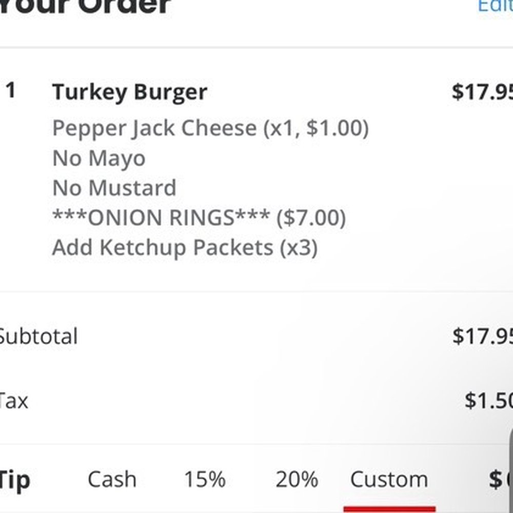 Ordered! Ordered!