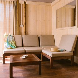 Naturéo - Le salon d'une cabane Bali