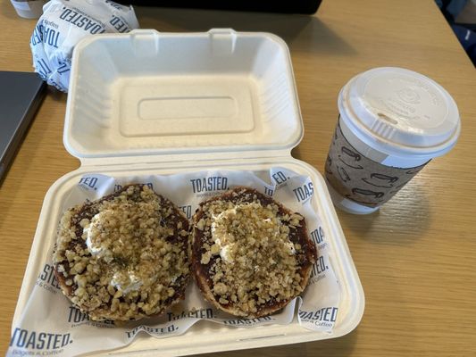 TOASTED. Bagels & Coffee by null